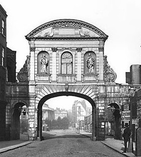 Temple Bar in 1870